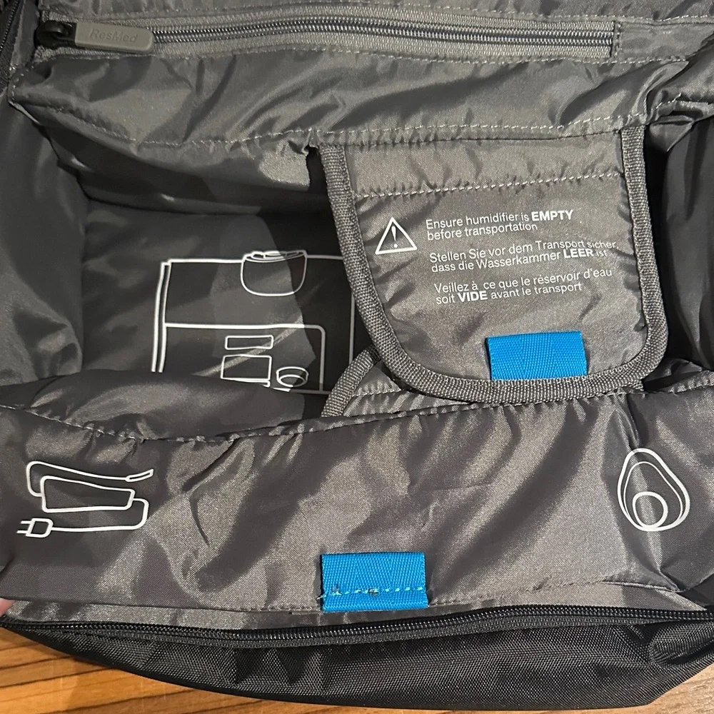 Dark grey medical bag